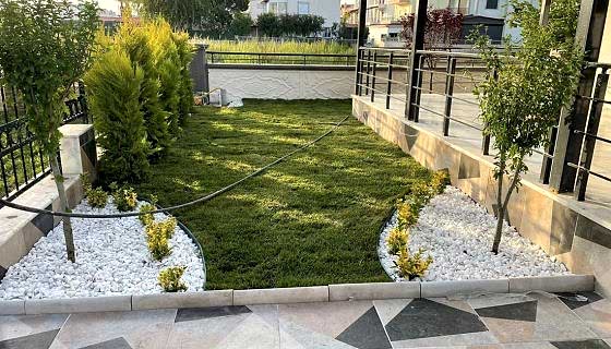 Butik Otel Bahçe Düzenleme 